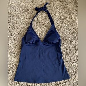 Land’s End Navy Blue Tankini Swimsuit
